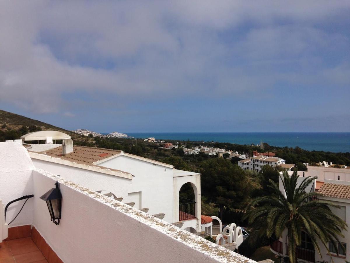 Peñíscola Apartamento Dos Terrazas, Vistas Al Mar. Piscina מראה חיצוני תמונה
